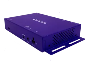 BrightSign AU335 Audio only Player 24-bit audio including Dolby Atmos ™
