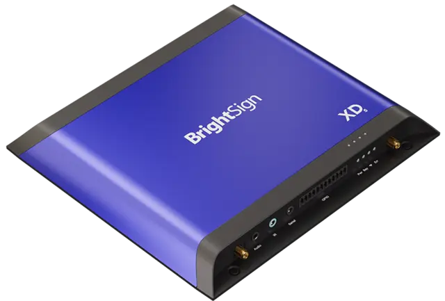 BrightSign XD1035 Expanded i/o player Designed for html animations 