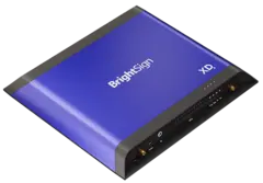 BrightSign XD234 Standard i/o player 3D WebGL &amp; real time data visualization