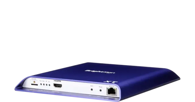 BrightSign XT244 Standard I/O Player Dolby Vision, HDR10 and HLG support 