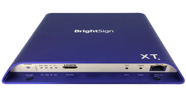 BrightSign XT244 Standard I/O Player Dolby Vision, HDR10 and HLG support 