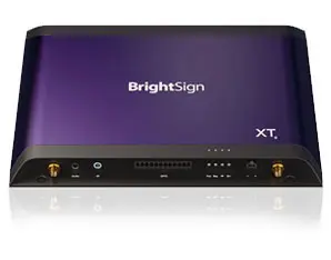 BrightSign XT245 Series 5 I/O Player 3D WebGL & real time data visualization 