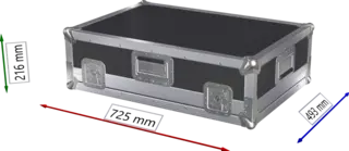 Capro flight for grandMA3 Compact Transportkasse for grandMA3 Compact