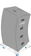 CODA Audio CO AR-4 Protection Cover for 4xAiRAY