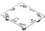CODA Audio DOT-APS-SUB Transport Dolly for 3 APS-SUB
