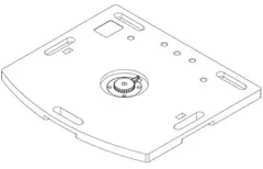 CODA Audio APS Groundstack adapter plate Lid for APS SUB horisontal stacked APS
