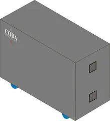 CODA Audio CO-SCP-1 Protection cover for 1 x SCP