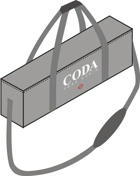 CODA Audio COB CoRAY4 Bag for CoRay4 Transport bag for 1xCoRAY4 