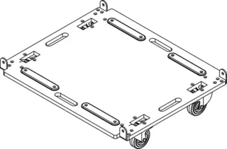CODA Audio DOT-TiLOW Transport Dolly for Tilow