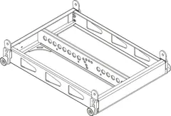 CODA Audio  FR-TR Frame for TiLOW &amp; TiRAY