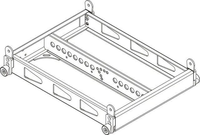 CODA Audio  FR-TR Frame for TiLOW & TiRAY 