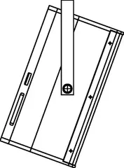 CODA Audio A8VG for G308 Vertikal U brakett for G308 Install