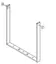 CODA Audio A15VG-Pro U-bracket G515/715 Vertical U-bracket G515/715-PRO