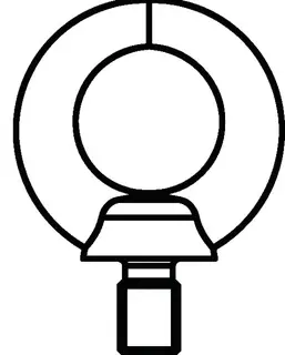 CODA Audio M6 Ring bolt Ring for kabinetter med flypunkter