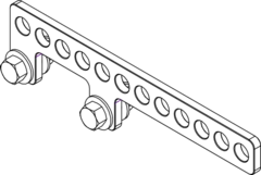 CODA Audio EXBAR SCPF Extension bar for  FR-SCP-F ramme