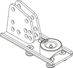 CODA Audio TGA TiRAY fly &amp; ground stack adapter