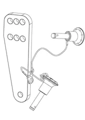 CODA Audio SA-VR Splay adapter, enables connection ViRay below ViRay inkl2 pins