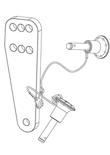 CODA Audio SA-VR Splay adapter, enables connection ViRay below ViRay inkl2 pins