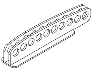 CODA Audio CFA Fly adapter Cue Series Flyadapter for CUE One, Two, Four