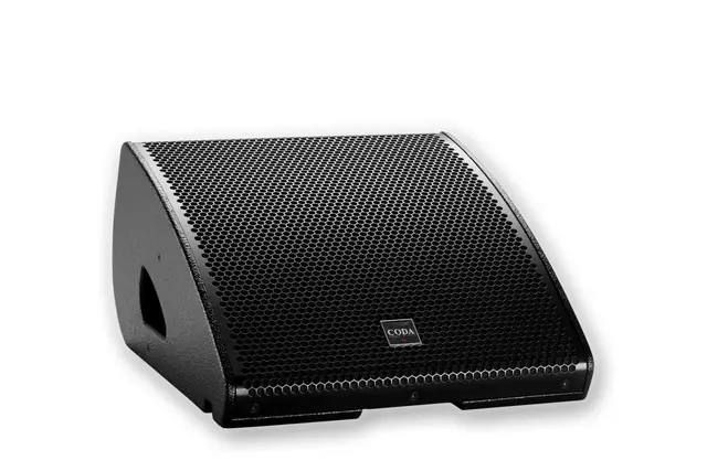 CODA Audio CUE FOUR Wedge 3-way 2x8" +1.4 Coax, Low Profile,19kg 