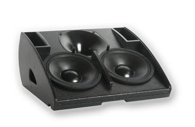 CODA Audio CUE ONE Wedge High Output 3 Way, 2x12" + 1.4 Coax, 32 Kg 