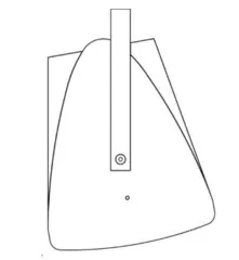 CODA Audio CUD12H Horizontal U-bracket for D12