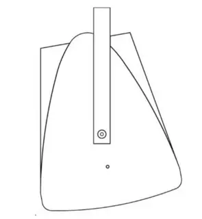 CODA Audio CUD12H Horizontal U-bracket for D12