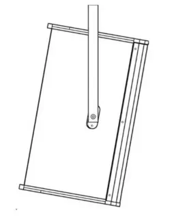 CODA Audio CUD20V Vertical U-bracket for D20