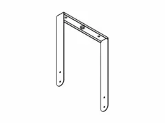 Coda Audio H12V Vertical U-Bracket for HOPS12i