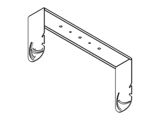 CODA Audio H8H U-bracket for Hops8i Horisontal bracket for Install HOPS8i
