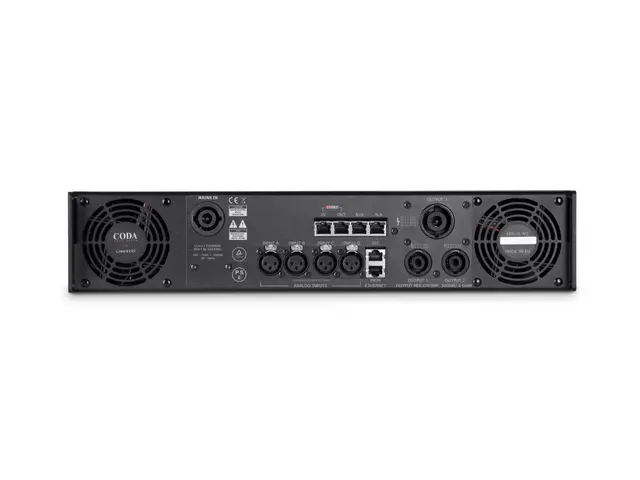 CODA Audio Linus12-C DSP amplifier 4x3000W, Class D-IP, 8 Linet 