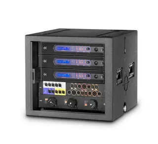 CODA Audio Linus T-RACK EU 12x3500W, 10U Rack, 3xLinus14 amps