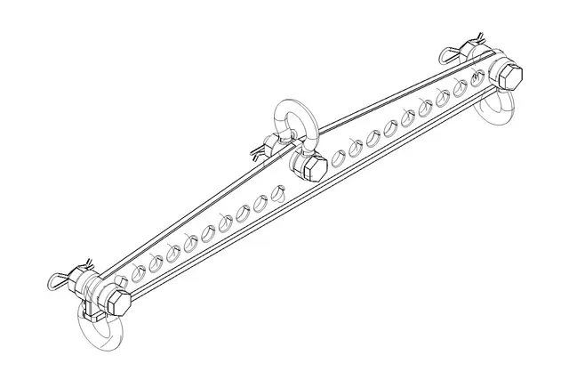 CODA Audio BAR-N-APS Frame horizontal arrayed N-APS Cluster 