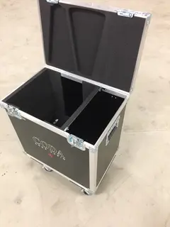 CODA Audio N-APS(2) Flightcase on wheels Dim: 60x40x72, Space for CU-N-APS