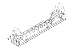 CODA Audio FRH-N-APS Frame for horizontal arrayed N-APS