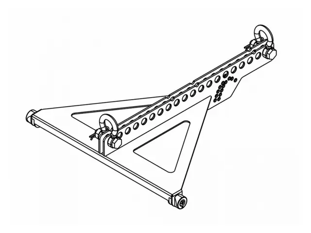 CODA Audio FRT-NRi install frame for N-RAY, incl. shackles (WLL 400 kg) 