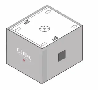 CODA Audio Cover EXT 1 x N-SUB/SCN-F Protection Extension with CO-N-SUB