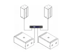 CODA Audio HOPS12 systempakke 2xHOPS12T, 2xU4, 1xLINUS12C