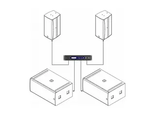 CODA Audio HOPS12 systempakke 2xHOPS12T, 2xU4, 1xLINUS12C