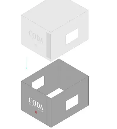 CODA Audio CO TiLOW-EX Extra Cover for TiLOW nr 2 
