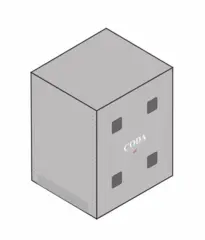 CODA Audio CO SCV-F-2 Protection Cover for 2x SCV/SC2-F
