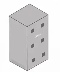 CODA Audio CO-SCV-F-3 Protection cover for 3 x SCV-F