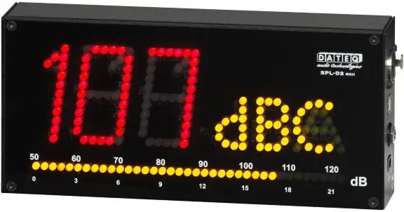Dateq SPL-D2 DISPLAY Sound pressure meter 