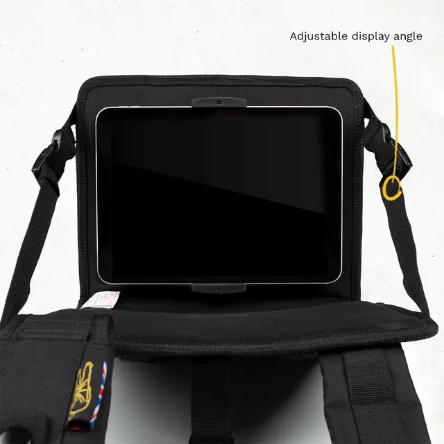 Dirty Rigger Chest Mate Pro Hands-free tablet-/brystrigg m/LED 