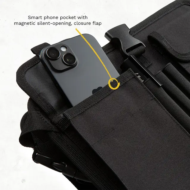 Dirty Rigger Chest Mate Pro Hands-free tablet-/brystrigg m/LED 