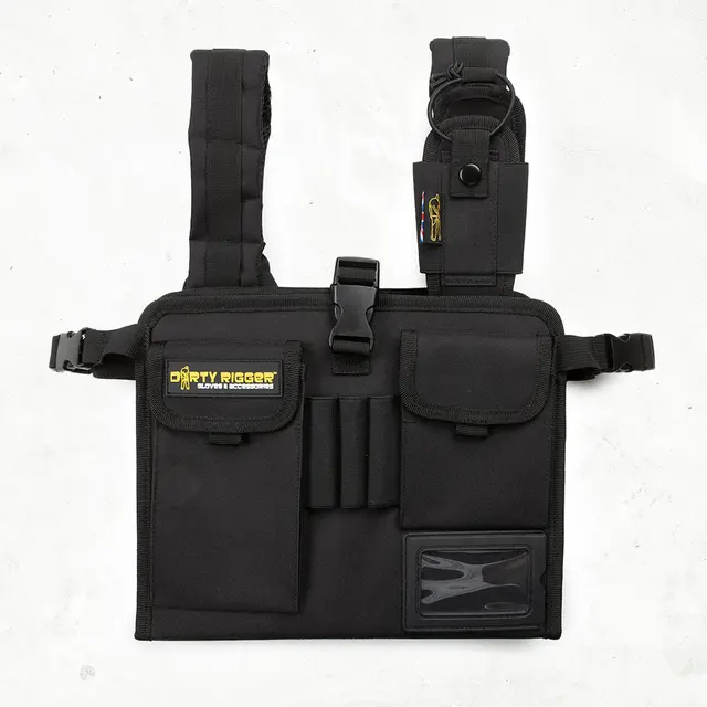 Dirty Rigger Chest Mate Pro Hands-free tablet-/brystrigg m/LED 