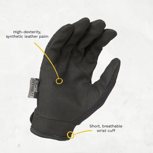 Dirty Rigger Comfort Fit 0.5 FF L Full-fingered rigger glove, EN388 