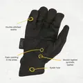 Dirty Rigger Comfort Fit Black Ed. FF L Full-fingered rigger glove, EN388