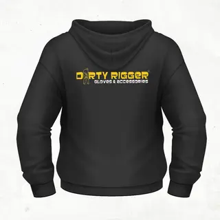 Dirty Rigger Hoodie Pull-over S 340 GSM bomullsfleece hoodie