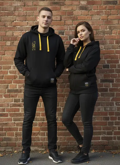 Dirty Rigger Hoodie Pull-over L 340 GSM bomullsfleece hoodie 